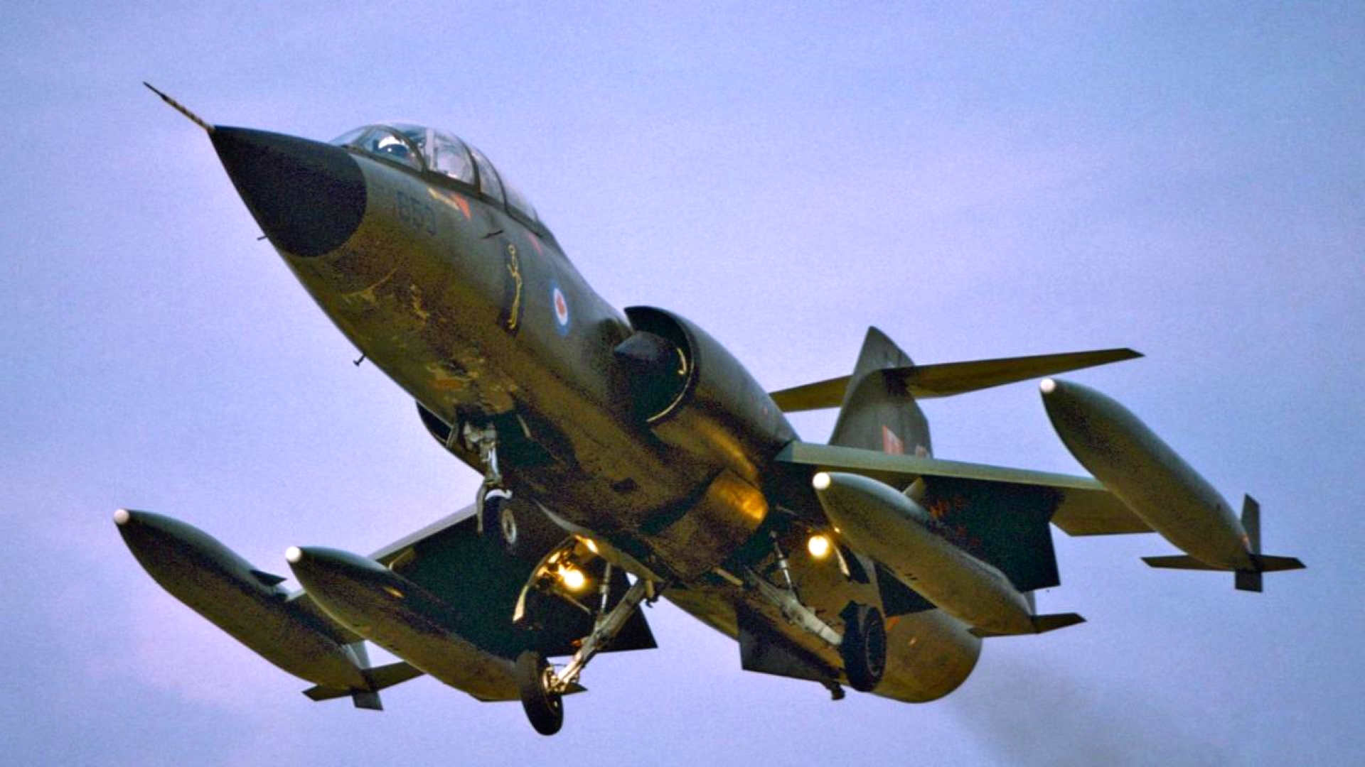 CF-104D (104653) of my 439 Squadron from CFB Baden-Söllingen (EDSB), West Germany